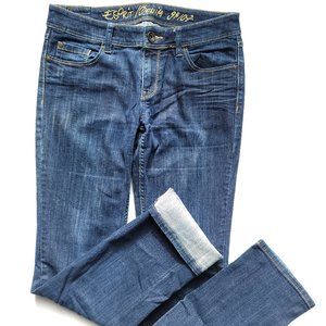 Esprit 94107 Denim Pants Skinny Leg Low Rise Blue Women sz 28|32